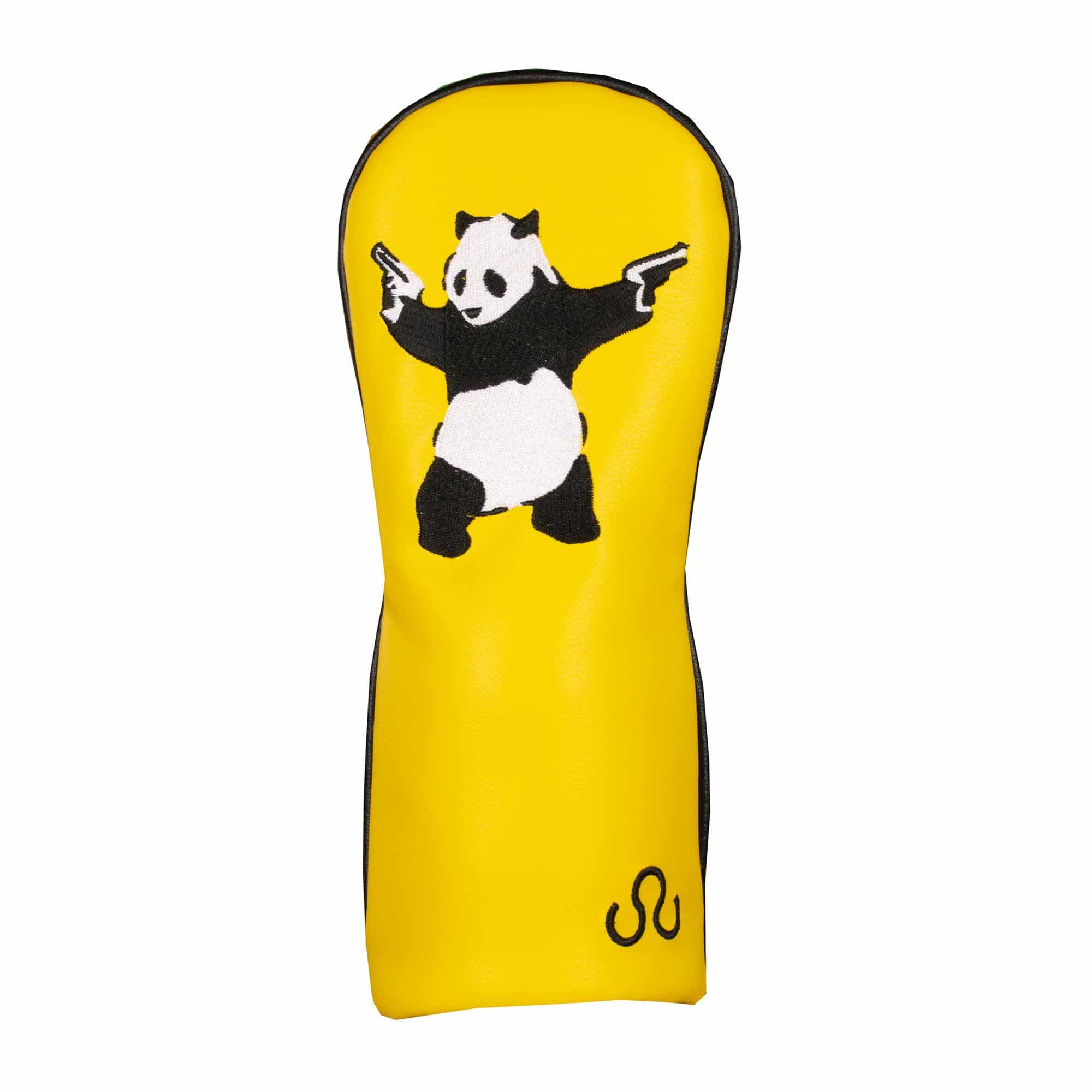 Bansky Bad Panda Fairway Wood Headcover Yellow